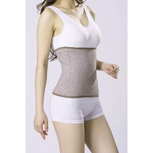 IBLUELOVER Ceinture Chauffante en Cachemire Doux et Chaud Ceinture Lombaire Femme Ceinture Chauffante Thermique Ventre Dos Taille Garder la Chaleur et Soulager Les Douleurs Lombaires Ceinture Sport (IBlueloveruk, neuf)