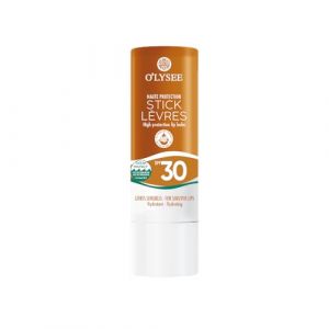 O'LYSEE - Sun ProtectProtection Solaire FPS 30 - stick lèvres protection UVA/UVB & hydratation 24 h, baume à lèvres au beurre de karité et huile de coton (O'LYSEE, neuf)