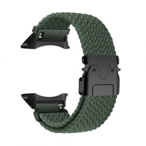 KMKJSH Tressé Bracelet en Nylon Compatible avec Suunto Core Bracelets de Montre, Réglable Boucles Latérales en Métal Sport Hommes Femmes Bande de Rechange pour Suunto Core Sangles (25) (Kemikeji, neuf)