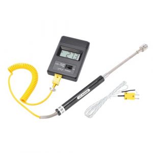 Capteur de Thermomètre Numérique, -50-500 ℃ Tm-902c Thermomètre Numérique LCD Thermocouple Type K, Petit et Léger, pour la Détection de Température Industrielle (Lusesse-K, neuf)