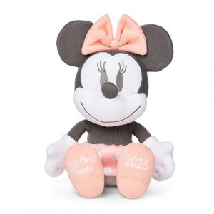 Disney Store Official Peluche Minnie, 33 cm/13", Première Minnie Mouse de bébé, Doudou rembourré avec Date Born in 2025" pour Nouveau-nés, Convient dès la Naissance, Adapté à Tous Les âges (Disney Store FR, neuf)