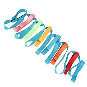 Corde de Marche Color&eacute;e pour Tout-petits - Harnais de promenade pour les enfants - Safty Anti Perdu Ceinture Main - Main Poignet Lien Bungee Leash - pour Garderie Pr&eacute;scolaire (Vertigo eu, neuf)