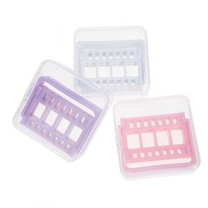 FRCOLOR 3 Pièces De La Tête De Meulage Support De Support De Perceuse à Ongles Doigt Kits D'ongles Perceuse à Ongles Portative Porte-embout Pour Meuler Les Ongles Outil (Laners, neuf)