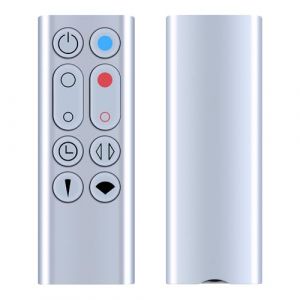 GOUYESHO Télécommande de rechange pour Dyson Pure Hot+Cool Fan Purifying Heater HP00 HP01, Part NO.967197-13 (Argent) (RETROSUN, neuf)