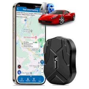 4G Traceur GPS Voiture Winnes Tracker GPS avec Carte SIM 5000mah pour Voiture Camping-Car Camion Bateaux GPS Tracker Support Magn&eacute;tique Traqueur GPS &eacute;tanche Historique de 6 Mois Alarme Mobile TK905 (HYXSYWLKJ, neuf)