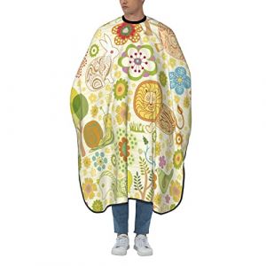 Cape De Cheveux Lapin Mignon Lion Z&egrave;bre Tablier De Coiffure D&rsquo;Enfants Lavable R&eacute;glable Coupe Cheveux, Pour Adultes, Le Dyeing, Femme, 140x168cm (liuziyuan, neuf)