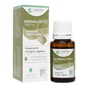 Codifra Normalite D3 2000 &micro;i 15ml (Cosmeco, neuf)