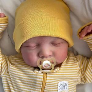 BABESIDE BéBé Reborn Garcon - BéBé Reborn RéAliste de 20 Pouces, Corps EntièRement en Vinyle, Vraie Poupée Reborn, GarçOn Endormi, avec BoîTe-Cadeau pour Les Enfants de 3 Ans et Plus (SIDE-baby, neuf)