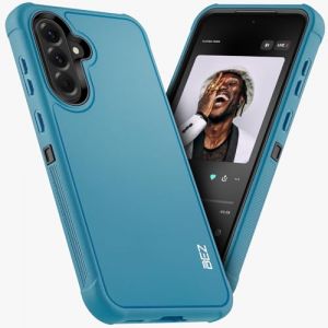 BEZ® Coque Antichoc pour Samsung A56 5G, Robuste, Etui de Qualité Militaire, Anti-Poussière, Antidérapante, Durable, Coque de Protection pour Samsung Galaxy A56 5G, Bleu Ciel (TheBlingZ., neuf)