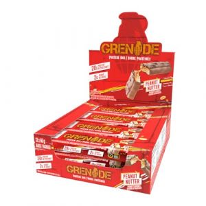 GRENADE CARB KILLA BAR Noix d'arachide 12x60gm (Gift idee UK, neuf)