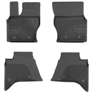 MOTOS Tapis de sol caoutchouc pour Land Rover Range Rover IV 2012-2021 Améliorez Votre Confort de Voyage avec Le tapis noir antidérapant Auto No.77- tapis voiture Tous Temps pour Voiture, Protection C (MOTOS EU, neuf)