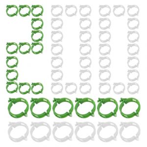 200 Pieces Clips Tomate pour Plantes, Plant Support Clips de Jardin,Tomates Clips de Support de Plantes ​Clip, Clips de Support de Plantes (CAI  CHENGGUO DE DIAN, neuf)