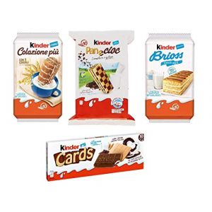 Kinder Pack de test - Ferrero Brioss, Colazione Più, Panecioc (ROKI SHOP, neuf)