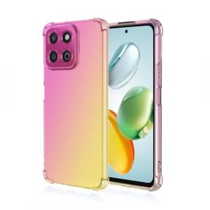 EASSGU Coque pour Honor 200 Smart/Honor X7C (6.8" inches), Housse de Protection de Couleur Dégradée Transparente, Étui de Téléphone Anti-Chute et Anti-Rayures - Or Rose (EASSGU, neuf)