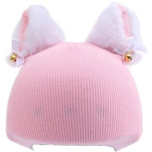 Lpitoy Housse De Casque De Ski, Motif Oreilles De Chat, Housse De Casque De Sport, Bonnet De Ski Tricot&eacute;, D&eacute;coration &Eacute;lastique pour Enfants Adultes, Skateboard, Snowboard (YUGEMEI, neuf)