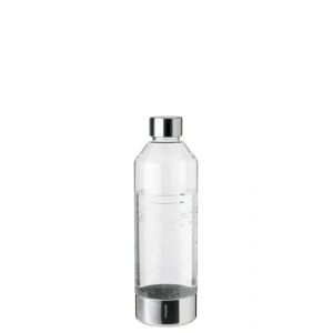 Stelton Bouteille Brus pour Carbonateur – PET, Acier Inoxydable, Sans BPA, Max 0.84L – Élégante et Fonctionnelle (STELTON, neuf)