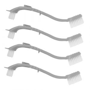 TOYANDONA 4pi&egrave;ces Brosse Nettoyeuse Pour Cage Oiseaux Manche Long Avec Double T&ecirc;te Accessoire Pour Poulailler Et Petit Animal Nettoyage Facile (Qaidam, neuf)