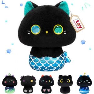 Mewaii Peluche Oreiller Kawaii Coussin pour bébé d‘Animaux Poupée Jouets Forme de Champignon et Confortable Coussins en Peluche pour Enfants 3 Ans et Plus（20CM,La sirène） (MeWaii - EUR, neuf)