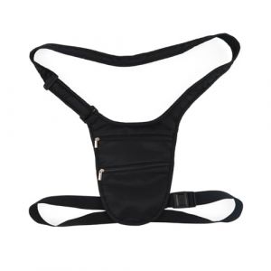Mervokl Poche Secrète sur la Poitrine, Sac en Bandoulière Anti - Vol avec Ceinture Amovible et Dos Doux pour la Peau, Offrant de l'espace pour Les Passeports, Les Cartes de Crédit et l'argent Liquide (Hot Noon, neuf)