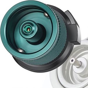 Jeebel Camp Adaptateur pour R&eacute;chaud &agrave; Gaz avec Syst&egrave;me Easy Clic&reg; Plus Adaptateur pour Passer Raccord &agrave; Ba&iuml;onnette CV &agrave; Raccord de Type MSF-1a ou &agrave; Un Raccord de Soupape Lindal (Type MSF-1a) (Jeebel Camping, neuf)