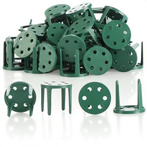 com-four&reg; 50x Pinholder - Support d'arrangement pour l'artisanat - pinholder pour Mousse Florale - Fournitures (50 pi&egrave;ces - sans Tampon adh&eacute;sif) (COM-FOUR  Vertriebs GmbH, neuf)