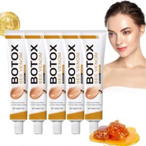 B.otox Crème au V-enin d'Abeilie, Crème Anti-âge au V-enin D'abeilie, Crème Hydratante pour le Visage, Hydratation, Lifting & Recovery pour Tous Types de Peau (5) (qawsed, neuf)