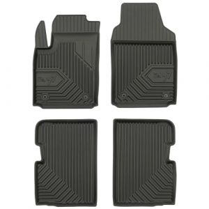MOTOS Tapis de sol caoutchouc pour Fiat 500 depuis 2007 Améliorez Votre Confort de Voyage avec Le tapis noir antidérapant Auto No.77- tapis voiture Tous Temps pour Voiture, Protection Contre les salis (MOTOS EU, neuf)