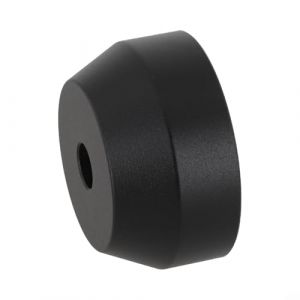 Adaptateur central de disque vinyle 45 tr/min pour platines, design en aluminium robuste pour disques de 17,8 cm (noir) (Midas Deal, neuf)