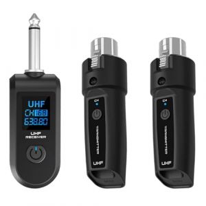 &Eacute;metteur et r&eacute;cepteur XLR sans fil, syst&egrave;me &eacute;metteur et r&eacute;cepteur audio pour microphone sans fil 2,4 GHz, adaptateur de micro XLR enfichable pour micro, mixeur audio, syst&egrave;me de sonorisation (ytdydolij, neuf)