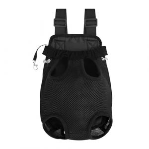 HTTDSLF Sac Transport Chat, Sac &agrave; Dos de Transport pour Chiens, Porte Chat Ventral, Respirant, R&eacute;glable Sac &agrave; Dos, pour Chiot de Petite et Moyenne Taille, L (HTTDSLF, neuf)