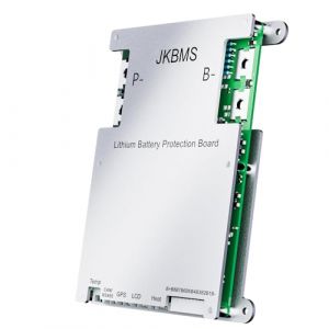 JKBMS Smart BMS 4S-8S 12V-24V 200A 1A &Eacute;quilibrage Actif avec Bluetooth Int&eacute;gr&eacute; et RS485, Carte de Protection pour Batteries Li-ION, LiFePO4 et LTO Lithium (JK-B1A8S20P) (JKBMS, neuf)
