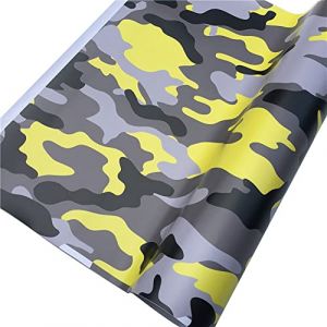 Autocollant De Voiture De Camouflage, 152cmx30cm/152cmx50cm Film De Vinyle De Camouflage Camouflage Camo Vinyle Wrap Decal Autocollant Voiture Sans Bulle Moto Film Auto-Adhésif Décoration (Amorar, neuf)