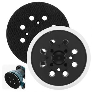 Lot De 2 Plateau De Ponçage 125 mm, Plateau Ponceuse Bosch Avec Crochet Et Boucle, 8 Trous, Plateau Ponceuse Compatible Avec Bosch PEX 300 AE Et PEX 400 AE Ponceuse Excentrique 12 000 tr/min (ChaoOuXin, neuf)