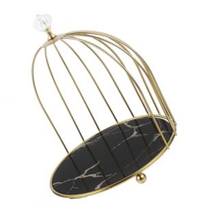 VINTORKY Bo&icirc;te De Rangement De Maquillage Cosm&eacute;tique Cr&egrave;me Hydratante Spray Solaire Organisateur De Maquillage De Cage &agrave; Oiseaux Palette Brillant &Eacute;tag&egrave;re &agrave; Bouteille Parfum Trousse Un Verre (Wesidun, neuf)