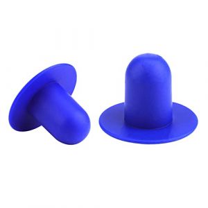 KINBOM Bouchon de Piscine, Compatible Intex et, Bouchon de Trou de Crépine de Pompe de Filtre Bouchon de Vidange Piscine Bouchon de Piscine Hors Sol (2 Pièces, Bleu) (Beisong, neuf)