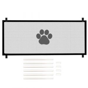 Barriere de Securite Enfant, Barrière Escalier Chien, Portable Barrière de Sécurité pour Enfant et Animaux, Barrière D’Escalier et de Portes, Haut Barriere Escalier Enroulable pour Les Escaliers (paerif, neuf)