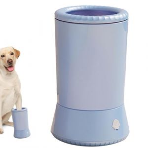 Laveuse électrique de patte de chien, tasse de laveuse de pied d'animal de compagnie, Nettoyeur de pattes de chien portable, lave-pieds, tasse, Machine de nettoyage des pieds étanche, brosses pour chi (anrbikan, neuf)