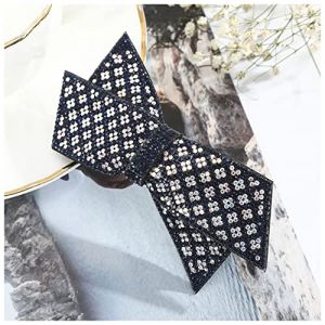 Épingle À Cheveux Mesdames Crystal Big Bow Pow-Cheveux Accessoires for cheveux Strasspin coiffure à cheveux en épingle à cheveux rétro coiffe d'épingle à cheveux Épingle À Cheveux Mariage(7) (钟祥市微琼维商贸有限公司, neuf)