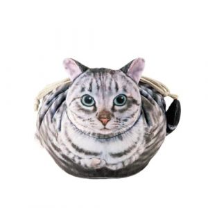 Breeshy Trousse de Maquillage en Forme de Chat Multifonctionnel Sac de Maquillage Anti-poussi&egrave;re Grande Capacit&eacute; Mallette de Maquillage pour Femme Trousse de Maquillage pour Filles B (mftoo, neuf)