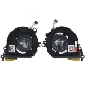 TRADOCK Ventilateur de processeur L+R pour HP Spectre X360 13-AE 13-AE000 13T-AE000 ND55C03-17D17 ND55C03-17D16 L04885-001 L04886-001 (Laptop-Fangtian, neuf)