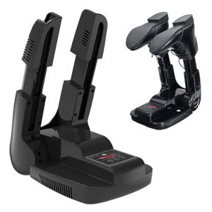 SKIKHN Seche Chaussure &eacute;lectrique, S&egrave;che Bottes avec Chronom&eacute;trage, S&egrave;che Chaussures Ski, S&egrave;che Chaussures &eacute;lectrique et Ozone D&eacute;sodorisant, S&eacute;chage Rapide pour Chaussures, Gants, Chapeaux (Noir-01) (ENSHISHISHUBAODIANZISHANGWUYOUXIANGONGSI, neuf)