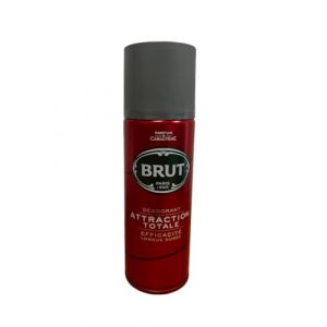 Brut, Déodorant homme, Spray, Attraction Totale, Efficacité longue durée, Sans sels d'aluminium (Lot de 6x200ml) (Nikilko2017, neuf)