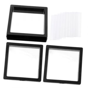 WEKADRIN 3pi&egrave;ces Bo&icirc;te De Rangement Pour Faux Ongles Avec Plateau Pr&eacute;sentoir Et Lani&egrave;res Acryliques Organisateur Compact Pour Accessoires Nail Art Et Bijoux Empilable Et Pratique (CIUUNIG, neuf)