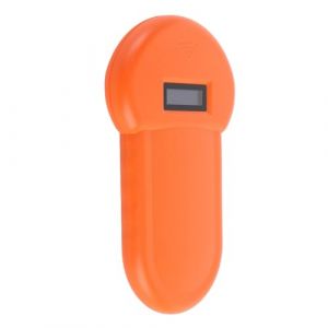 Fockety Scanner de Puce électronique pour Animaux de Compagnie, Lecteur de Puce électronique Portable et Rechargeable, Compatible avec Les Normes ISO11784, ISO11785 et FDX B (Feirort, neuf)
