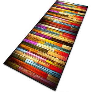 MENGH Tapis de Salon Chambre Antid&eacute;rapant Lavable Surface Douce 3D Tapis Chambre pour Cuisine, Couloir, Passage, Chambre - 50x160cm (LIFENGQIHANG, neuf)