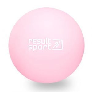 ResultSport Balle de massage lacrosse pour la récupération de la fasciite plantaire, massage des points de déclenchement (Lacrosse - Rosa, Lacrosse) (ResultSport, neuf)