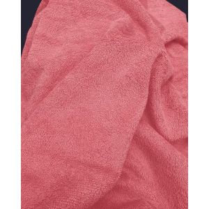 Tissus et Nappes Westeel - Tisus Micro Éponge Bambou Doudou Oeko-Tex - par 50cm - 305g/m2 Largeur 155cm (Rose Bonbon) (Tissus Westeel, neuf)