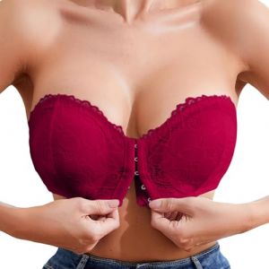 G&eacute;n&eacute;rique Soutien Gorge sans Bretelles Armature avec Grande Taille Push Up Rembourr&eacute; Top Int&eacute;gr&eacute; Soutien-Gorge L&eacute;ger Invisible sous V&ecirc;tements Bandeau Soutif Dos Nu Brassiere Femme Adhesif (Clumanbbl, neuf)