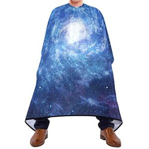 Espace Galaxie Robe De Coiffure Imperm&eacute;able Blouse Coiffeur Antistatique Peignoir Coiffure Pour Instituts De Beaut&eacute; Coiffeurs Barber (ytuqqq, neuf)