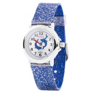 Kiddus Montre pour Fille, Montre Bracelet Enfants avec Paillettes, Cadeu Apprentissage, Analogic Enfant &agrave; partir de 5 Ans (Kiddus, neuf)